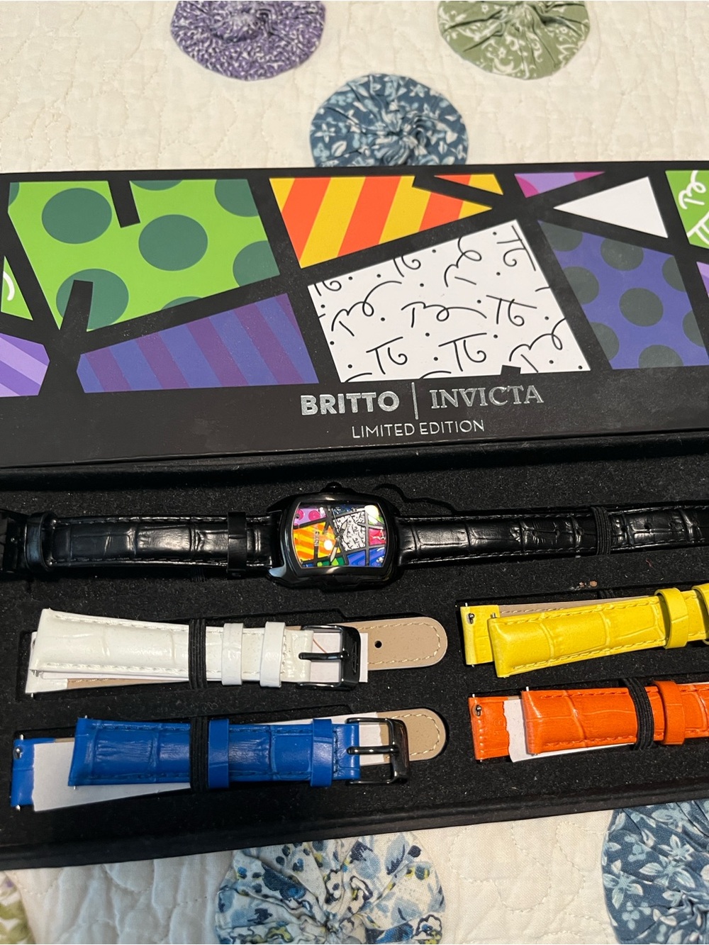 BRITTO x INVICTA Limited Edition Baby Lupah Watch with Interchangeable Bands